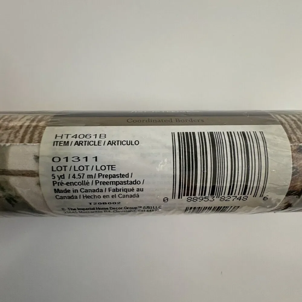 Wallpaper Border Imperial Fine Interiors Palm Tree 10 Yards #0123116 Prepasted